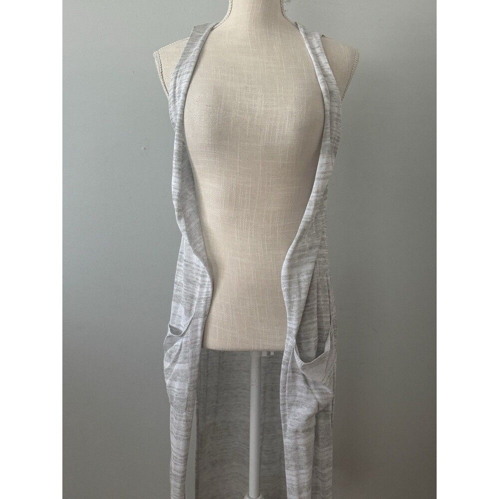 NEW Kerisma Gray Sleeveless Duster Sweater Viscose Size S/M